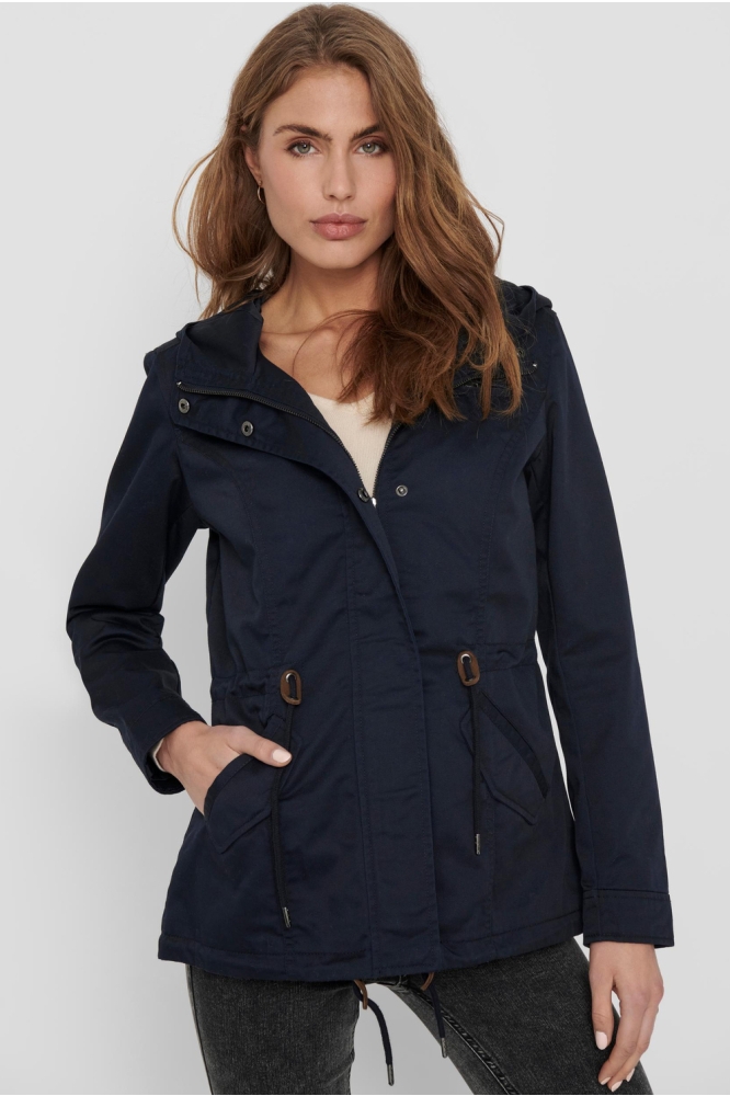 ONLLORCA CANVAS PARKA CC OTW NOOS 15216452 BLUE GRAPHITE